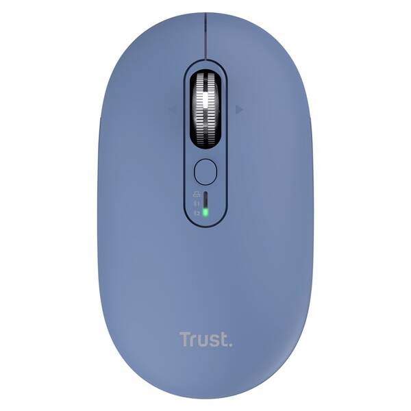 Myš Trust Seron Hyperscroll Slim modrá

