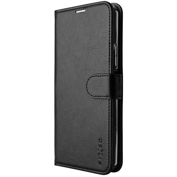 Puzdro na mobil flipové FIXED Opus na Apple iPhone 16 Pro Max čierne

