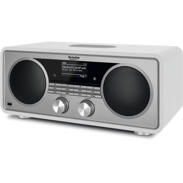 Internetový rádioprijímač s DAB+ Technisat DIGITRADIO 602 strieborný/biely

