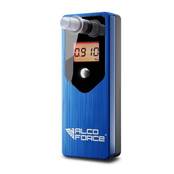 Alkoholtestér Alco Force Master modrý

