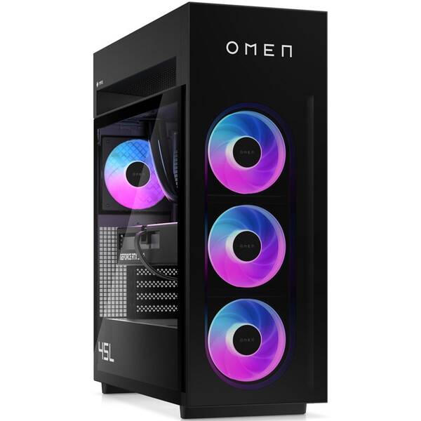 Herný počítač HP OMEN MAX by HP 45L GT23-0580nc + Game Pass predplatné na 2 mesiace čierny


