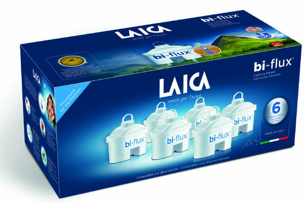 Filter na vodu Laica univerzálny F6M, 6 ks biely

