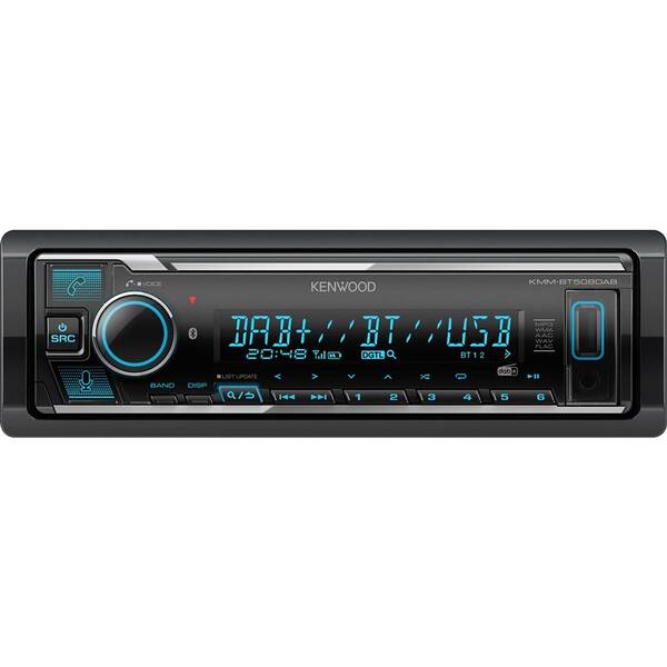 Autorádio KENWOOD KMM-BT508DAB čierne

