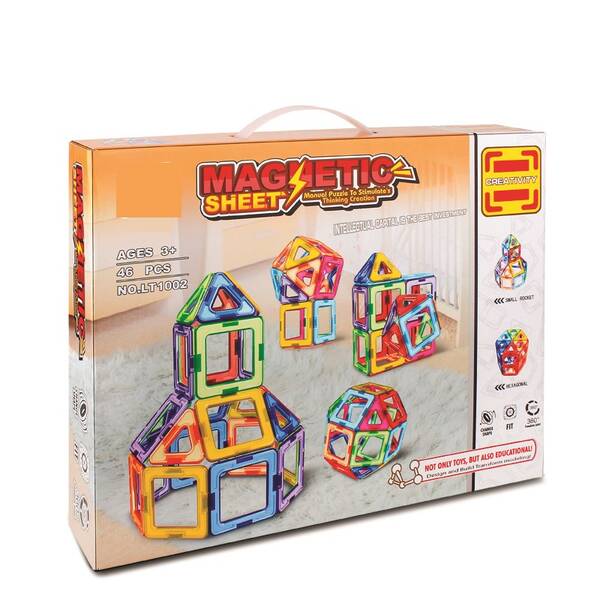 Stavebnica SPARKYS Magnetic Sheet 46 dílků 

