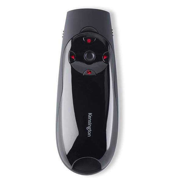 Prezentér KENSINGTON Expert s červeným laserovým ukazovátkom čierny

