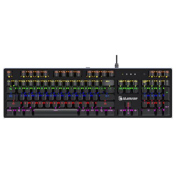 Klávesnica A4Tech B760, Black Switch,  CZ čierna

