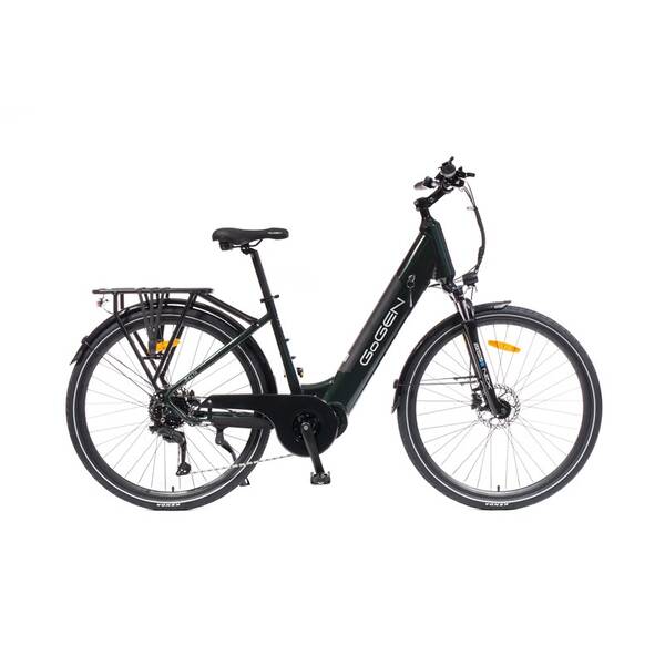 Elektrobicykel GoGEN Salta MX 720 28" 18" 2026 čierne/zelené


