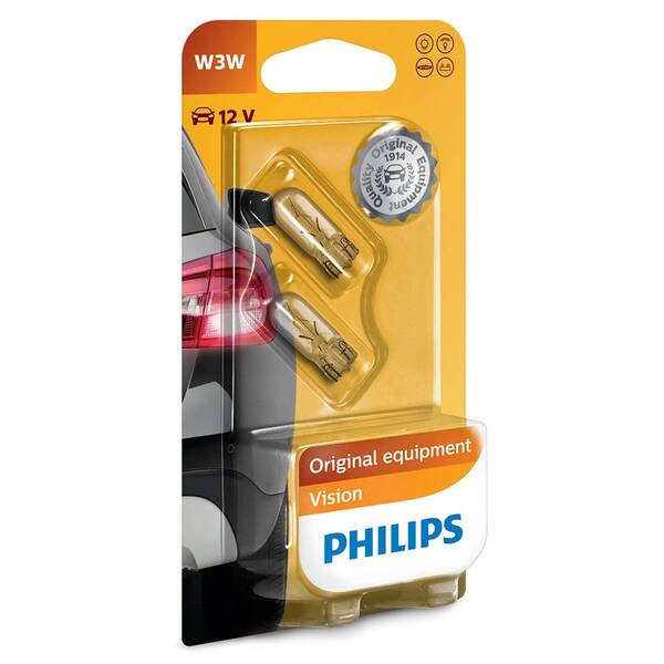 Autožiarovka Philips Vision W3W (2 ks) 

