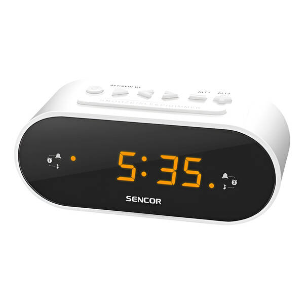 Rádiobudík Sencor SRC 1100 W biely

