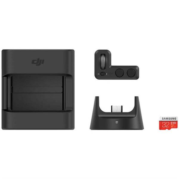 Sada DJI Osmo Pocket, držiak, modul, pamäťová karta 

