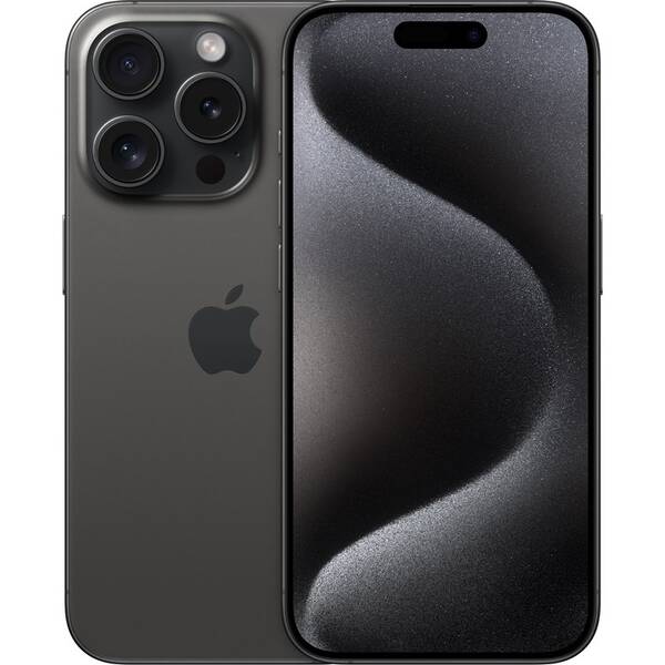 Mobilný telefón Apple iPhone 15 Pro 1TB čierny titán 

