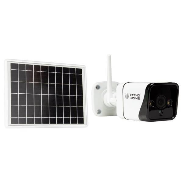 IP kamera Xtend Home SO100, Solárna kamera, 1080p, Wi-Fi, IP65, CZ a SK biela

