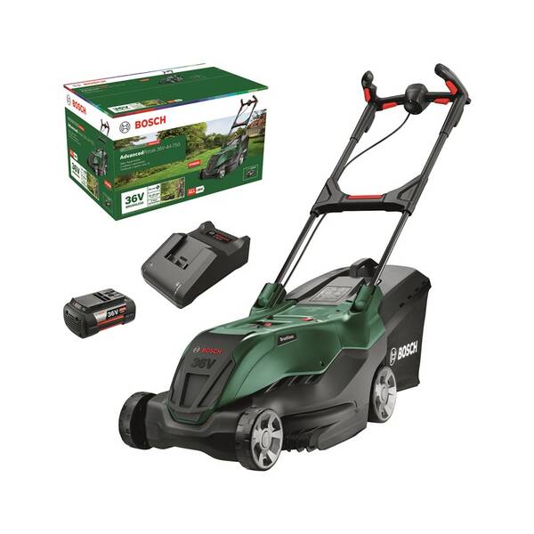 Kosačka Bosch AdvancedRotak 36V-44-750, 4 Ah (s batériou) 

