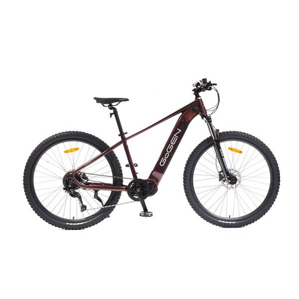 Elektrobicykel GoGEN Campo lite MX 720 29" 17" 2026 hnedé/vínovej

