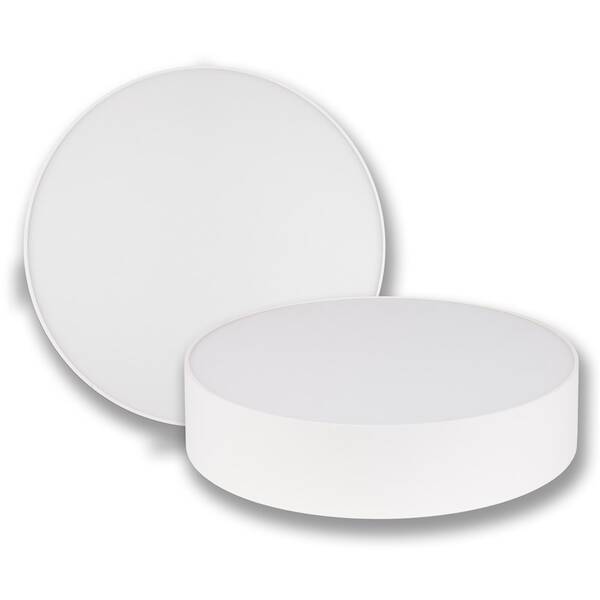 LED stropné svietidlo McLED Mold R15, 15W, 2700K biele

