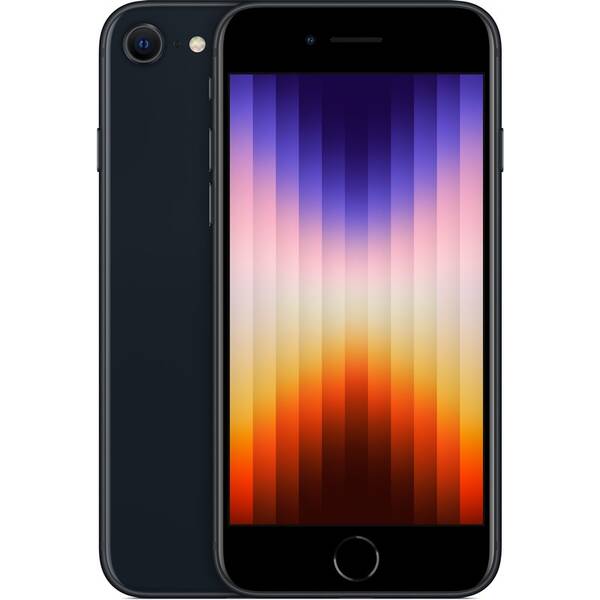 Mobilný telefón Apple iPhone SE (2022) 128GB polnočný 

