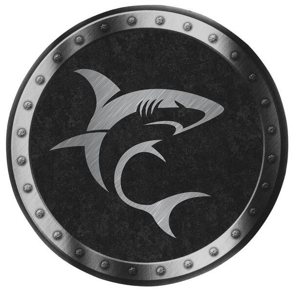 Podložka pod myš White Shark MINOTAUR, 25 cm čierna

