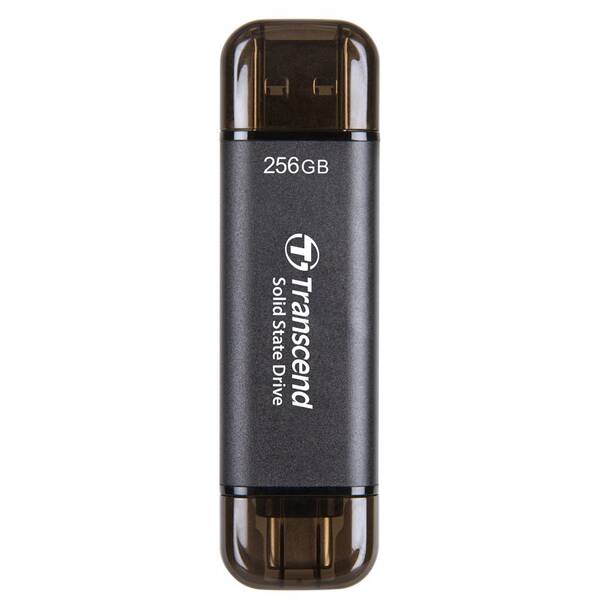 SSD externý Transcend ESD310C 256GB čierny

