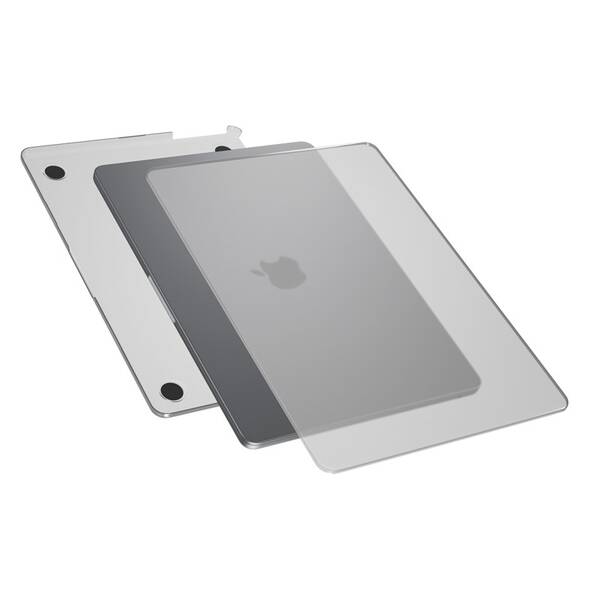 Kryt Epico Slim Shell for Macbook Air 15" M2/M3/M4 (A2941/A3114) sivý

