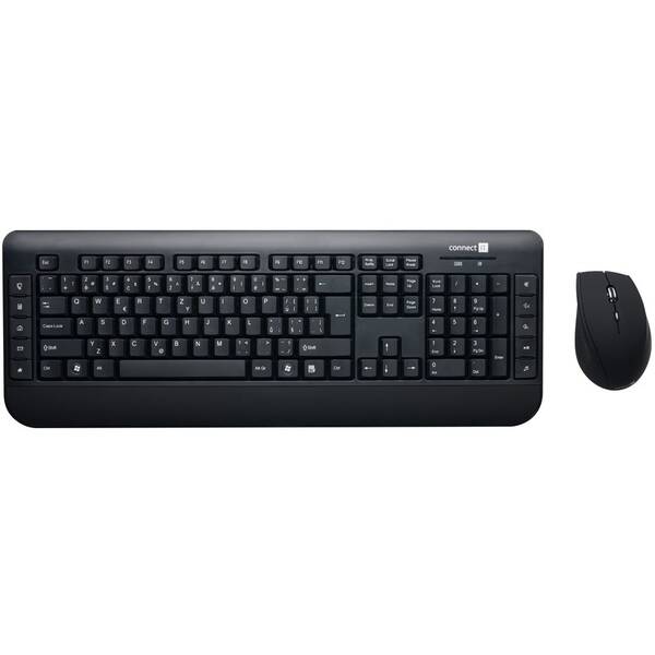 Klávesnica s myšou Connect IT Combo CI-185, CZ/SK čierna

