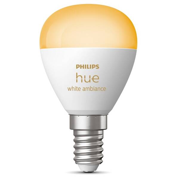Inteligentná žiarovka Philips Bluetooth, 5,1W, E14, White Ambiance 

