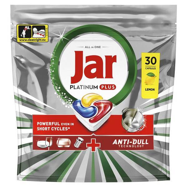 Kapsuly do umývačky Jar Platinum Plus Lemon (150 ks) 

