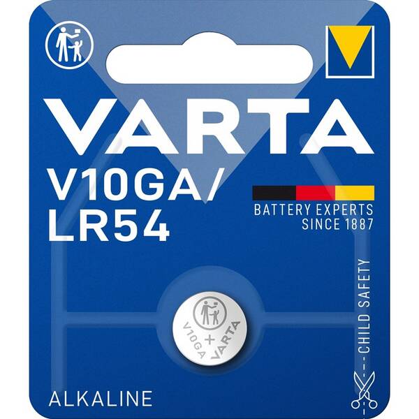 Batéria alkalická Varta V10GA/LR54/LR1130, blister 1ks 

