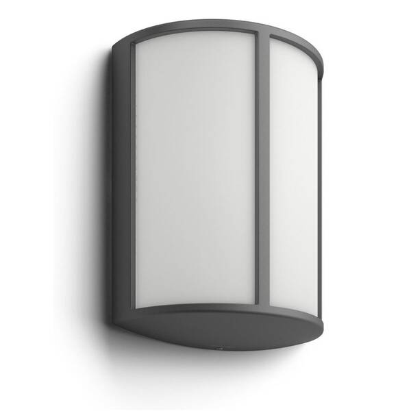 Nástenné svietidlo Philips Stock, LED - antracitové 

