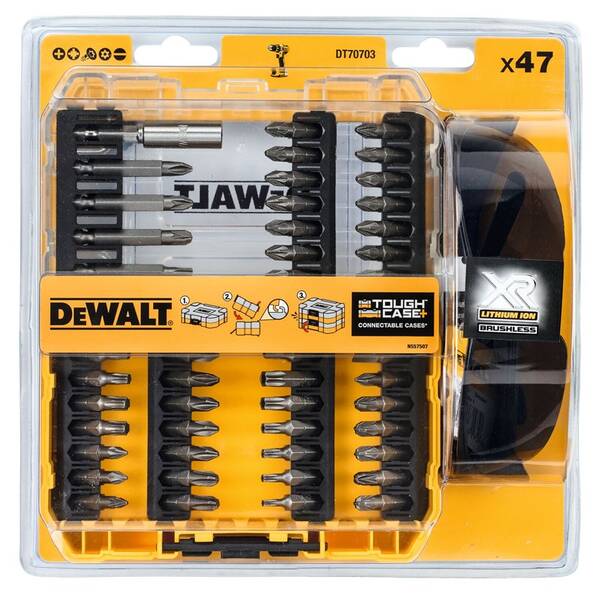 Sada bitov Dewalt DT70703 (47 ks) 

