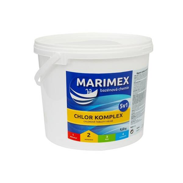 Bazénová chémia Marimex Komplex 5v1 4,6 kg 

