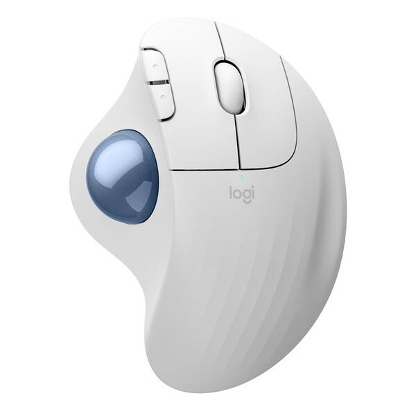 Myš Logitech ERGO M575S Wireless Trackball biela


