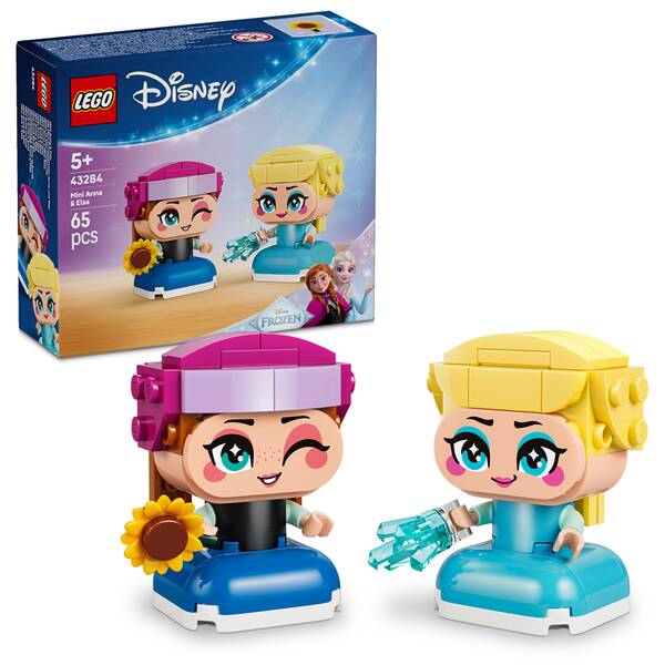 Stavebnica LEGO® │ Disney Ľadové kráľovstvo 43284 Mini Anna a Elsa 

