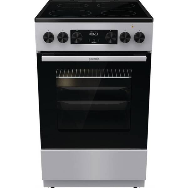 Sklokeramický sporák Gorenje GEC5C41SG nerez

