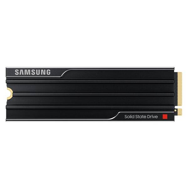 SSD Samsung 9100 PRO 4 TB with Heatsink PCIe 5.0 NVMe čierny

