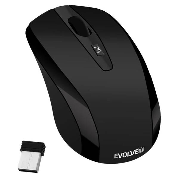 Myš Evolveo WML-306B čierna

