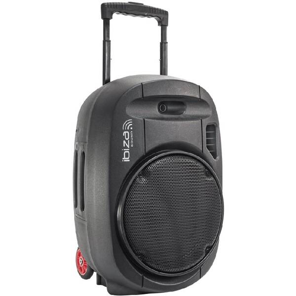 Párty reproduktor Ibiza Sound PORT12UHF-MKII čierny

