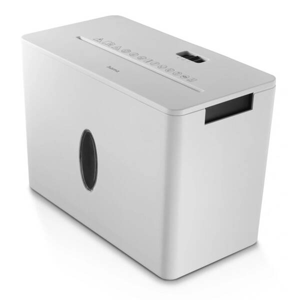 Skartovač Hama Safe X40-W, krížový rez, 4 listy, P4 biely

