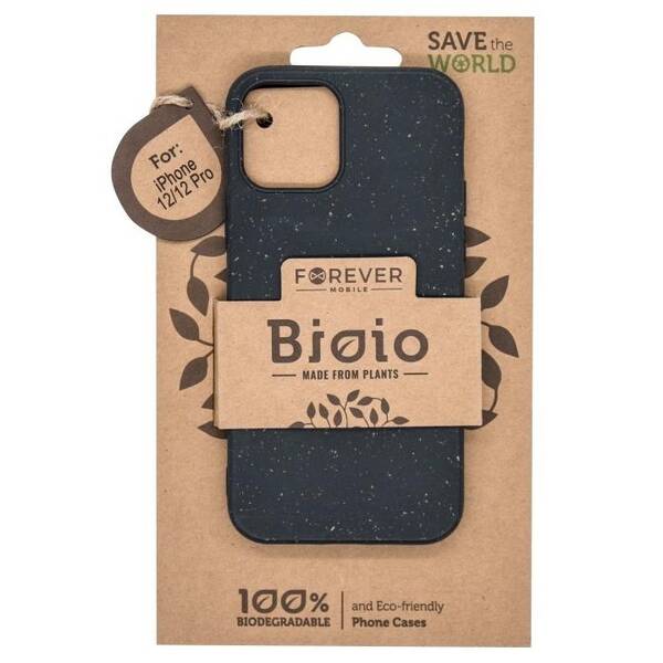 Kryt na mobil Forever Bioio na Apple iPhone 12/12 Pro čierny


