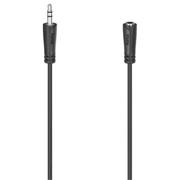 Kábel Hama prodl,audio Jack 3,5mm, F/M, 5m 

