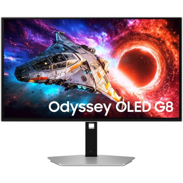 Herný monitor Samsung Odyssey G8 (G80SH) strieborný

