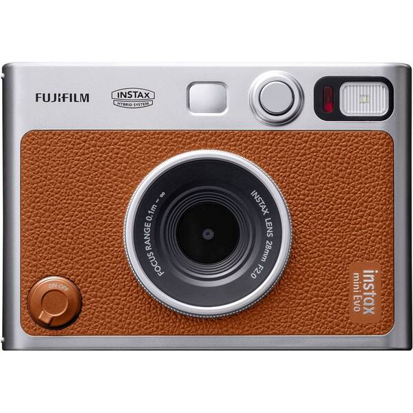 Instantný fotoaparát Fujifilm Instax mini EVO hnedý


