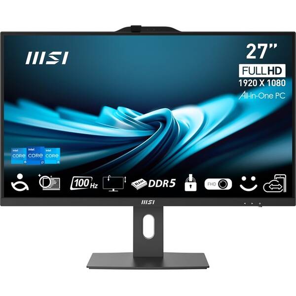 PC all in-one MSI PRO AP272P 14M-1001XEU čierny


