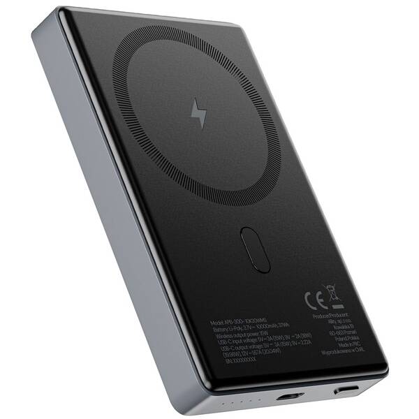 Powerbank Allity APB-300 PD QC 20W 10000 mAh sivý

