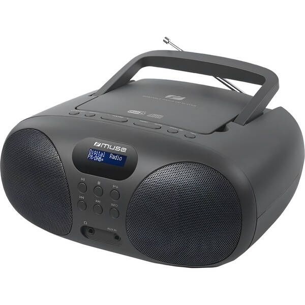 Rádioprijímač DAB+/CD MUSE M-208DB čierny

