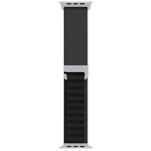 Remienok Epico Alpine na Apple Watch 38/40/41mm, nylonový čierny

