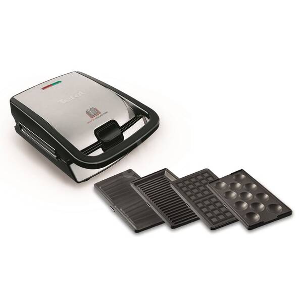 Sendvičovač Tefal SW854D16 čierny/chróm

