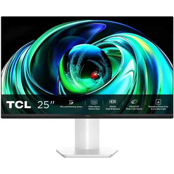 Herný monitor TCL 25G54 biely

