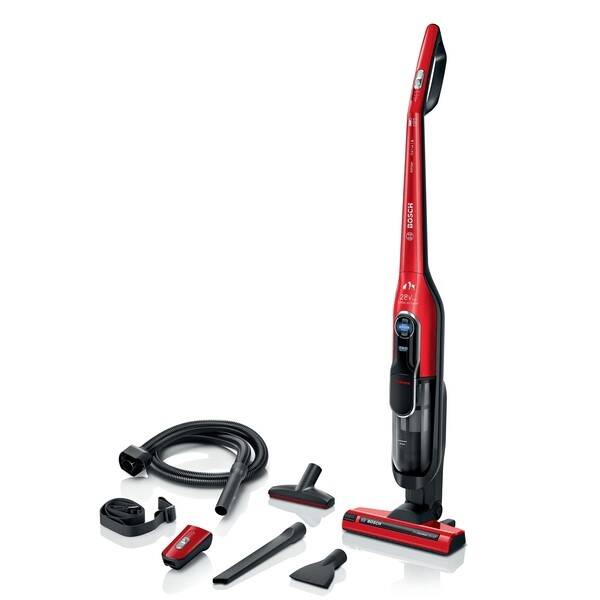 Tyčový vysávač Bosch BCH86PET2 Athlet ProAnimal 28Vmax, Serie 6 červený

