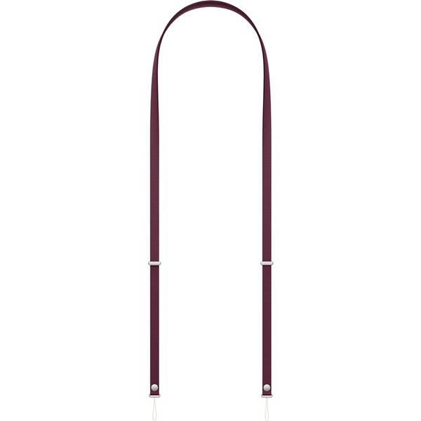 Popruh na krk Apple Crossbody burgundsky červený 


