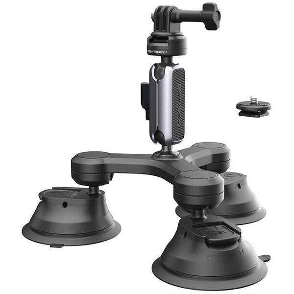 Držiak PGYTECH CapLock Three-arm Suction Mount čierny

